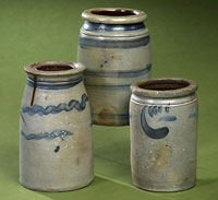 Stoneware Preserve Jars