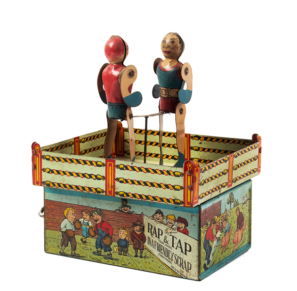 Rap & Tap Boxers Wind-Up Tin Toy